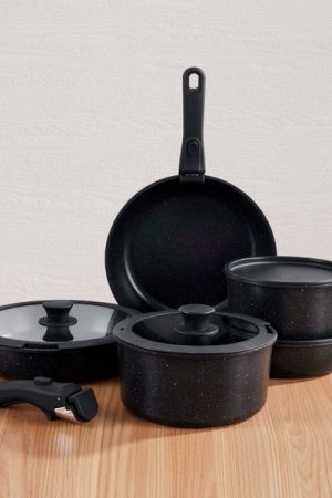 Gourmetific™ Cookware Set - Black