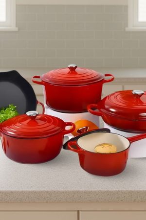 Gourmetific™ Cast Iron Cookware Set