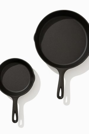 Gourmetific™ Cast Iron Skillet Set (2 Pieces)
