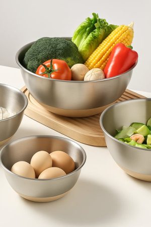 Gourmetific™ Stainless Steel Bowl Set
