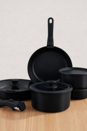 Gourmetific™ Cookware Set - Obsidian Black