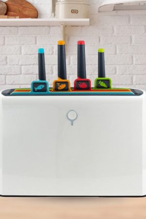 Gourmetific™ Smart Knife & Board Set
