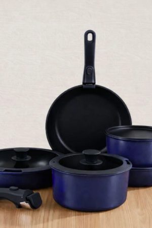 Gourmetific™ Cookware Set - Aurora Blue