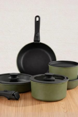 Gourmetific™ Cookware Set - Emerald Green
