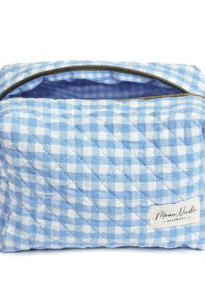 Azure Large Makeup Bag