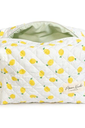 Lemonade Large Makeup Bag