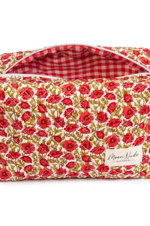 Poppy Large Makeup Bag