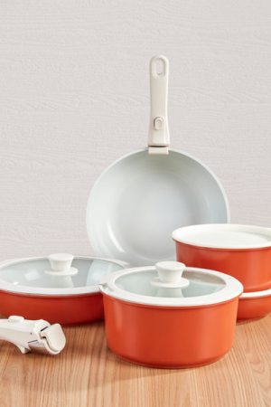 Gourmetific™ Cookware Set - Terracotta