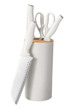 Gourmetific™ Stainless Steel Kitchen Knife Set