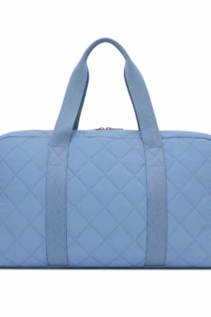 Azure Large Duffel Bag – Spacious Quilted Travel & Gym Carryall
